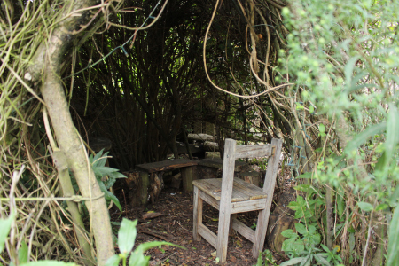 Secret hideaways at Alde Garden Campsite