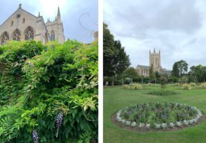 a day out in Bury St Edmunds - abbey gardens