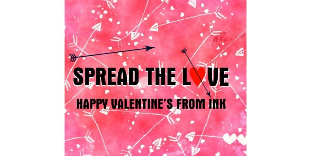 spread the love with INK Festival graphic logo