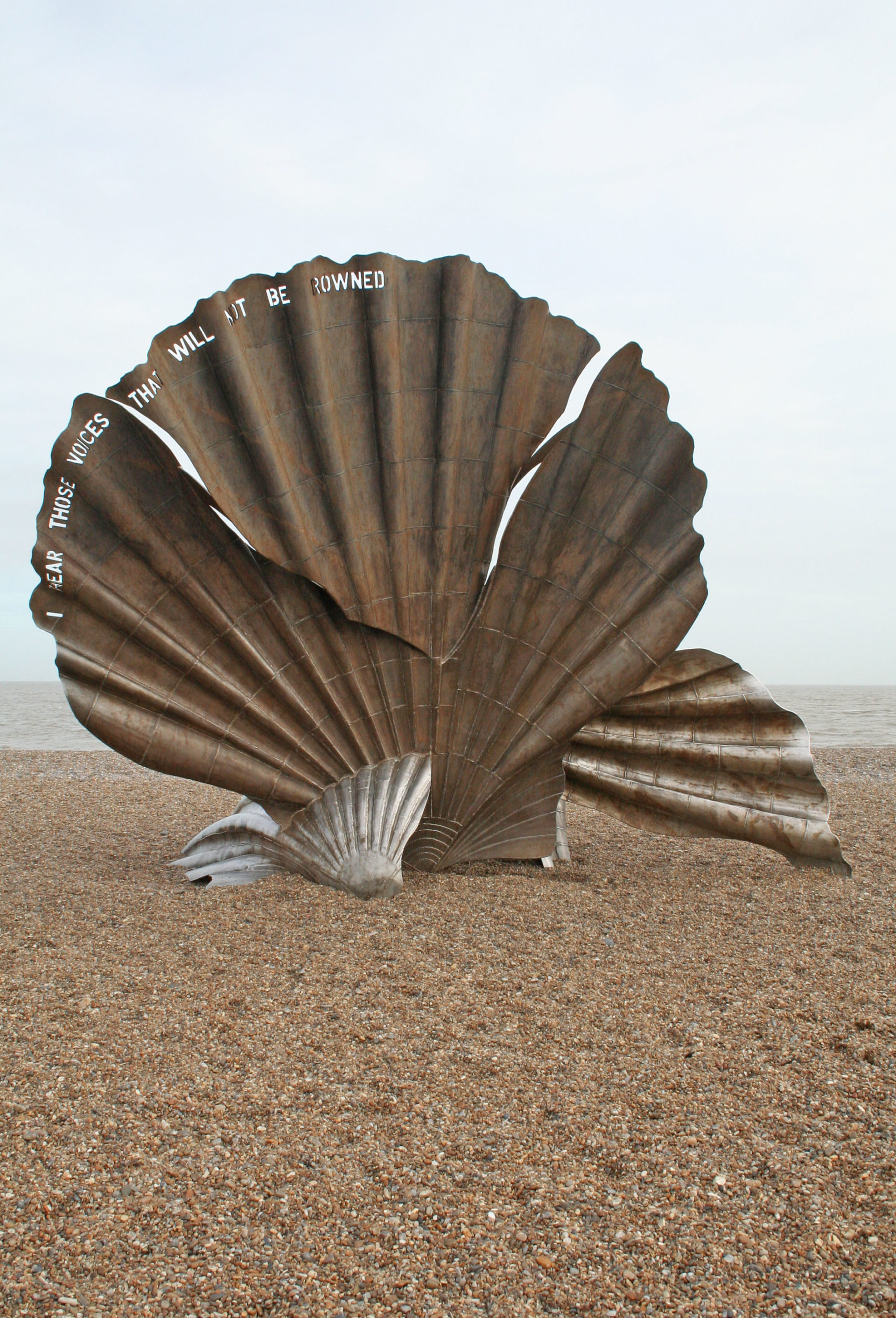 Aldeburgh Shell or Scallop Sculpture