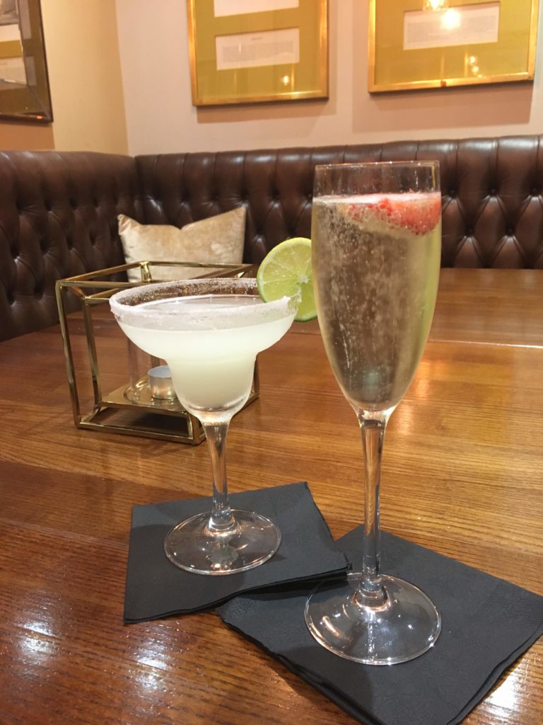 Drinks at Laura Ashley Hotel, The Belsfield