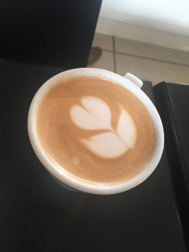 Latte Art done by the professionals at Paddy and Scotts