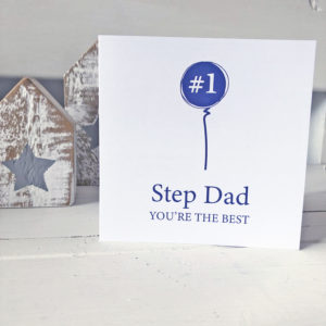 You’re the best – number one Step-Dad, £2.50, Cosy Room Designs