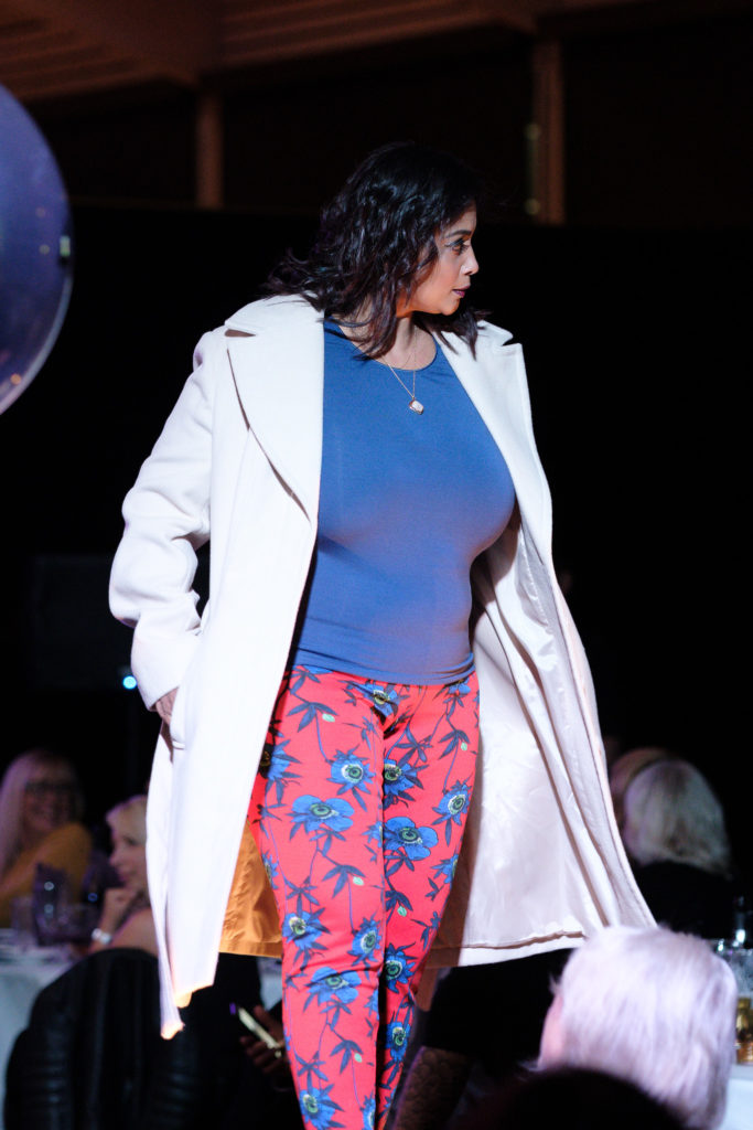 layering trend as seen on the Suffolk Fashion Show